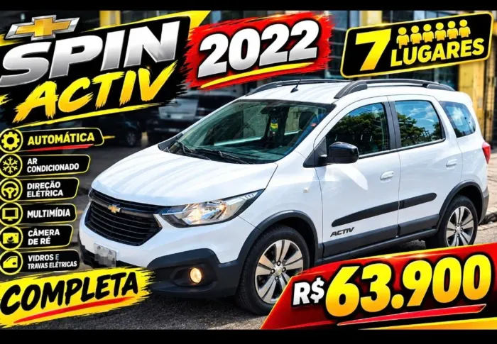 Chevrolet Spin Activ7 1.8 8V Econo.flex 5P Aut. 2022