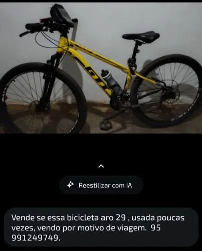 Bicicleta aro 29