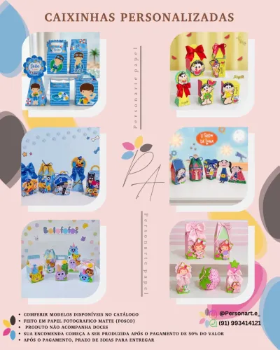 Caixinhas Brindes Personalizados/kit caixinhas