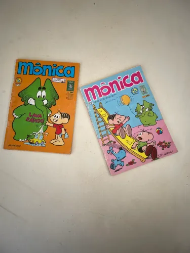gibis da coleção histórica turma da Mônica