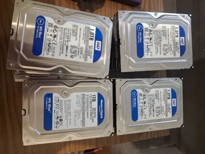 HD 1TB WD/HP - Saude OK - CrystalDisk Info OK