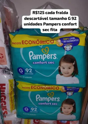 Pampers confort sec G Jacaraípe 