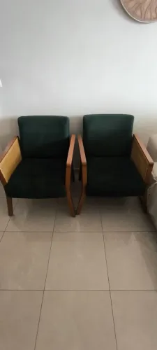 Duas Poltronas verdes 