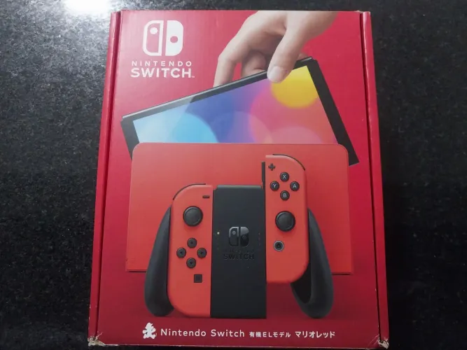 Nintendo Switch Oled Edição Mario Desbloqueado 128gb