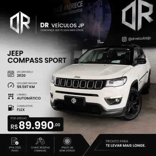 Jeep Compass Sport 2.0 4X2 Flex 16V Aut. 2020