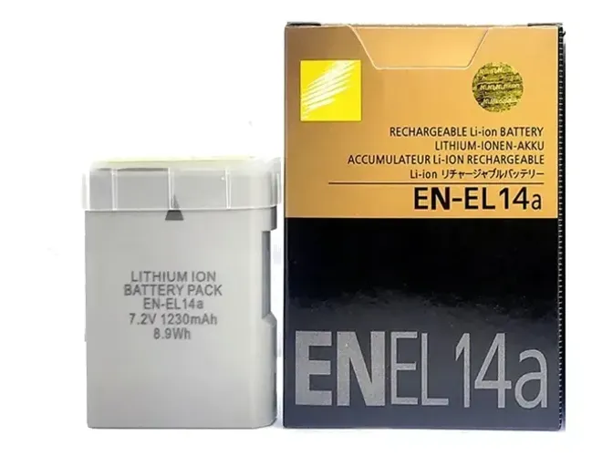 Bateria Nikon En-el14a Câmeras D5300 D5200 D5100 D3200