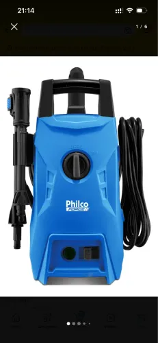 Lavadora De Alta Pressão Philco 1750psi 12 Mpa 1500w Plp2300 220V