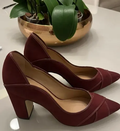 Sapato Scarpin Vinho nr. 37