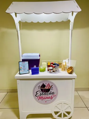 Estação de Açaí e Sorvete para Eventos