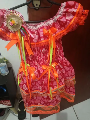 Vestido de quadrilha novo