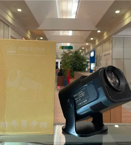 Projetor android hy320 novo (1080p), somos loja