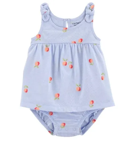 Vestido Carter's tamanhos 0-3, 3-6 e 24 meses importados (Novos)