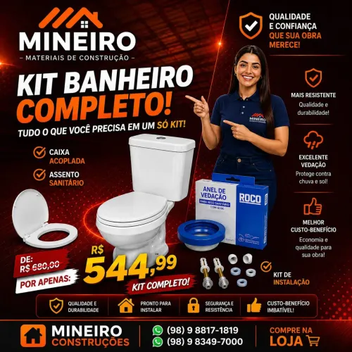 Kit vaso completo