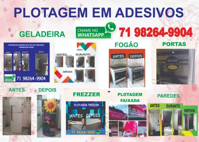 Plotagem em Adesivos