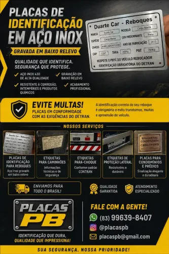 Fabricamos etiquetas em metal