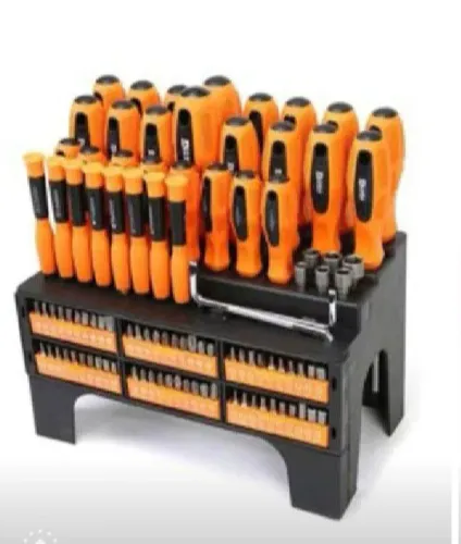 KIT FERRAMENTAS 100 PEÇAS COM ESTOJO 