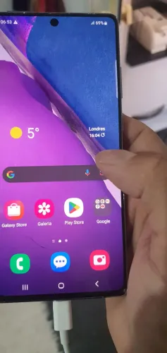 Note 20 na caixa so teocar flex de usb as x carrega as x nao