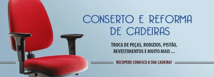 Serviço de manutenção de cadeiras