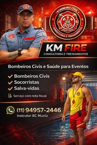 Terceirização de Bombeiro civil, salva-vida, e ambulância com socorrista