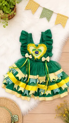 Vestido junino copa