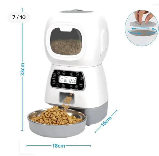 Comedouro automático Gato e Cães 3,5L