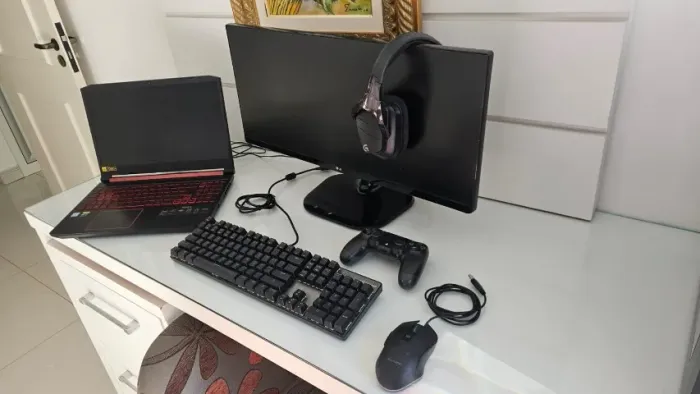 Computador Notebook Acer nitro 5 i5 GTX1650 8G RAM 1TB HD + Setup gamer completo