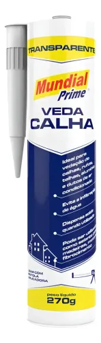 Veda Calha Transparente 270g - Mundial Prime