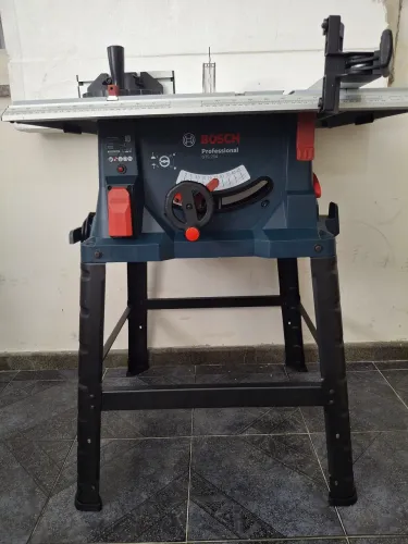 Serra de mesa Bosch...profissional Gts254...127v ...novíssima!...aceito cartão de e pix.