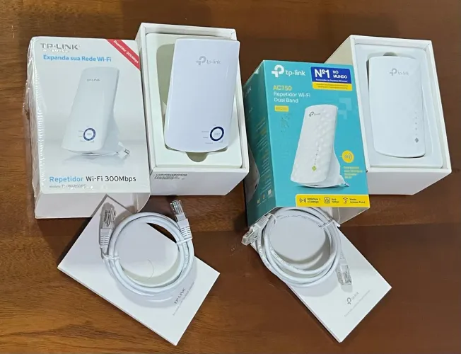 4 Repetidores de sinal Wi-Fi 