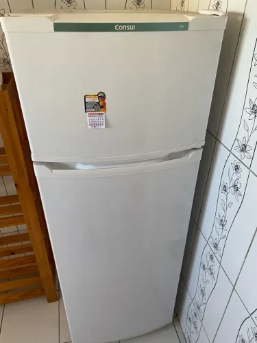 Geladeira Consul Cycle Defrost Duplex CRD37MB Branca 220V