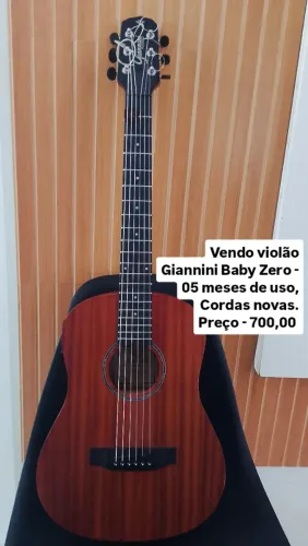 VENDO VIOLÃO GIANNINI BABY