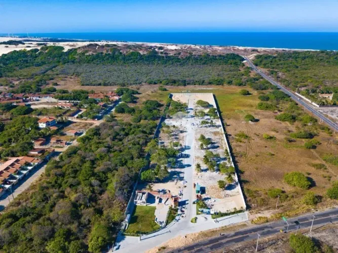 Lote à venda, Dunas Village, 224 m², condomínio fechado, área de lazer, financia - Prainha