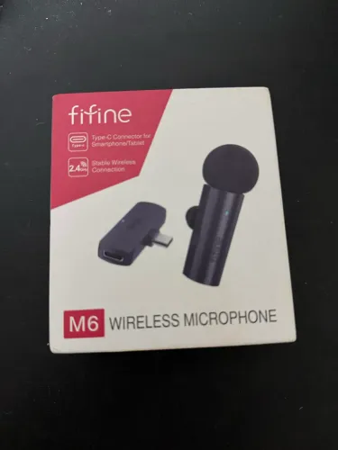 Microfone FIFINE M6 lapela 