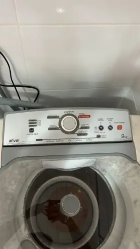 Máquina de Lavar Brastemp Ative! 9kg Branca - Funcionando Perfeitamente