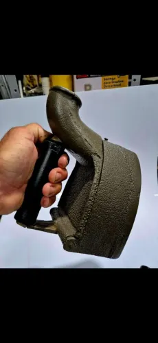 Ferro passar roupa antigo 1950