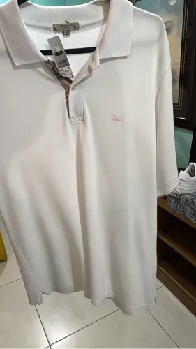 Camisa Burberry Polo original branca