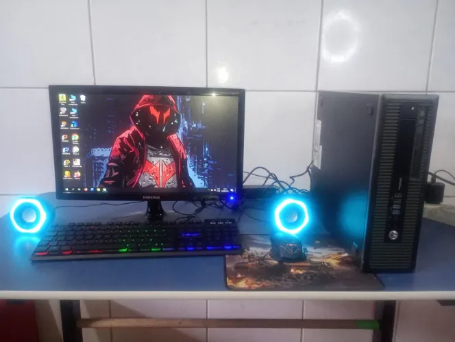 Computador core i3 4170, HD de 500gb, 8gb, tela de 20pl Samsung