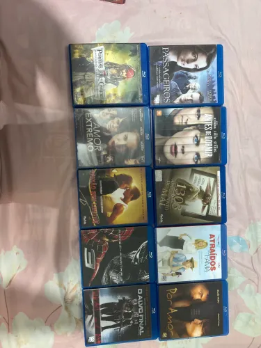 10x Blu-ray por R$ 100,00
