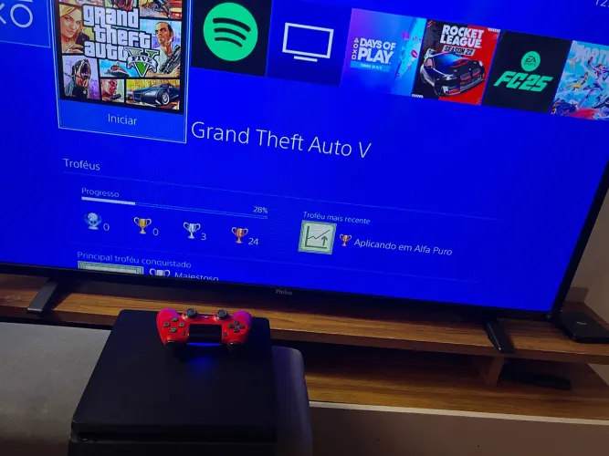 Ps4 Slim + 47 Jogos precin