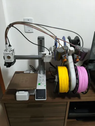 Impressora 3D Bambu Lab A1 Mini Combo<br>Combo AMS