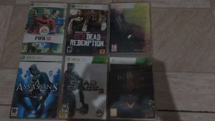 36 jogos de Xbox+ 2 de PS3 original 
