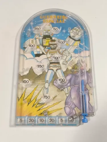 Antigo e Raro Pinball / Fliperama Guerreiro Espacial Jaspion - Anos 90 (Item de Coleção)
