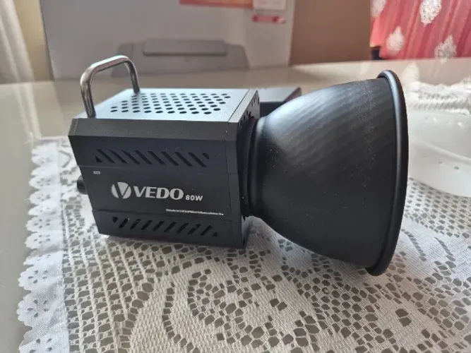 Tocha led 80w fotografia e vídeo