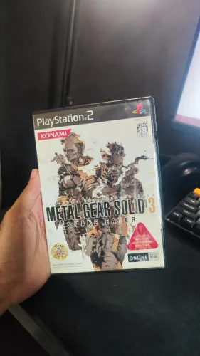 Metal Gear Solid 3 Snake Eater PS2 Japonês