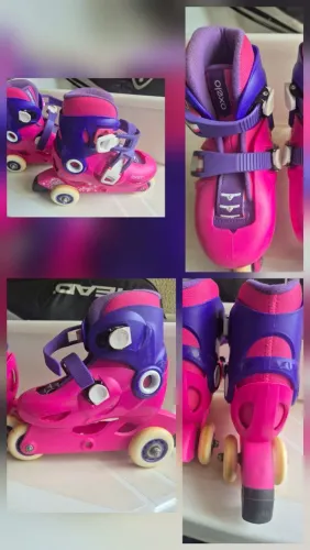 PATINS 3 RODAS