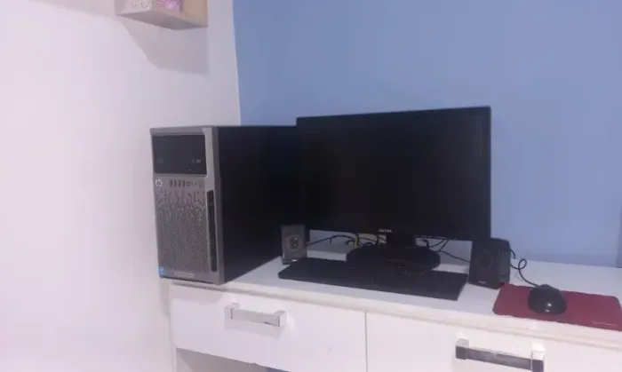Setup Completo Xeon E3-1270 v3 + GTX 550 Ti/1 SSD + 2 HDs/Monitor 22" Full HD