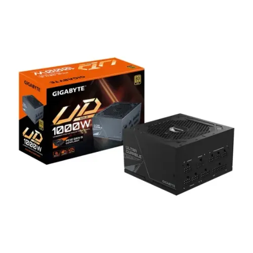 FONTE 1000W GIGABYTE GP-UD1000GM 80+GOLD F-MOD PG5 ATX3.0 BIVOLT PCIE 5.0
