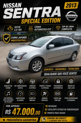 Nissan Sentra SE 2.0 Flex 16V Aut. 2013