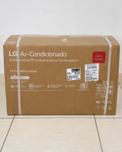 Ar-condicionado LG Dual Inverter 9.000 BTUs 220V novo lacrado
