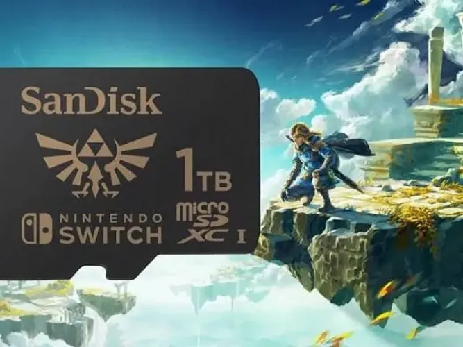 Cartão de memória SD Zelda 1TB Sandisk